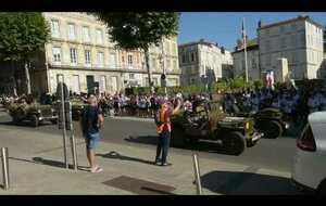 01 Défilé du 14 juillet 2022 à SAINTES avec la participation du MVCG 86