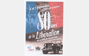 Libération de Parthenay 80ème anniv. du 5 au 8 Septembre 2024.