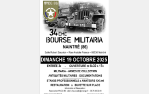 34° Bourse militaria Naintré